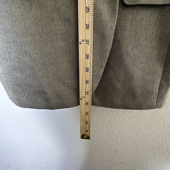 Jos A Bank Silk Camel Hair Blend Blazer Sport Coat Jacket Men 42R Beige Office - Picture 10 of 16